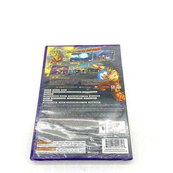 Dragon Ball Z For Kinect NEW/SEALED Rated Xbox 360 Video Game Bandai 2012 - Picture 8 of 8